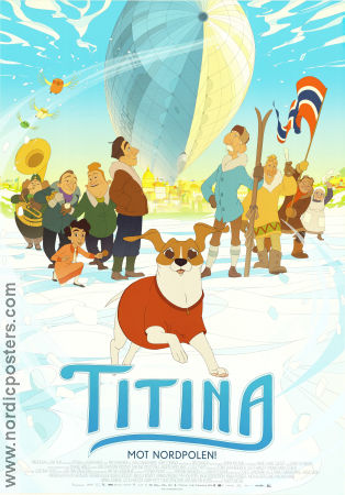 Titina 2022 movie poster Jan Gunnar Röise Kajsa Naess Norway Animation Dogs