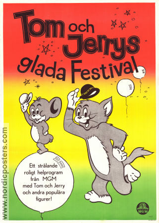 Tom och Jerrys glada festival 1962 poster Hitta mer: Festival Animerat Från TV