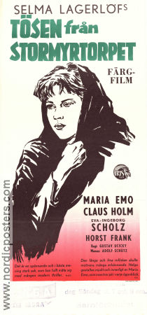 Das Mädchen vom Moorhof 1958 movie poster Maria Emo Claus Holm Eva Ingeborg Scholz Gustav Ucicky Writer: Selma Lagerlöf
