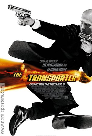 The Transporter 2003 poster Jason Statham Vapen