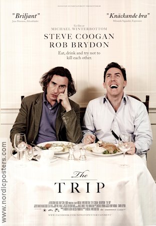The Trip 2010 movie poster Steve Coogan Rob Brydon Michael Winterbottom Food and drink