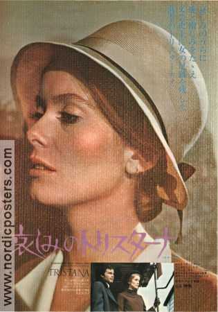 Tristana 1970 poster Catherine Deneuve Fernando Rey Franco Nero Luis Bunuel