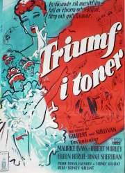 Triumf i toner 1953 poster Maurice Erms