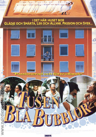 Mille bolle blu 1993 movie poster Carla Benedetti Matteo Fadda Leone Pompucci