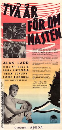 Two Years Before the Mast 1946 movie poster Alan Ladd