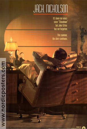 The Two Jakes 1990 movie poster Harvey Keitel Meg Tilly Madeleine Stowe Eli Wallach Jack Nicholson