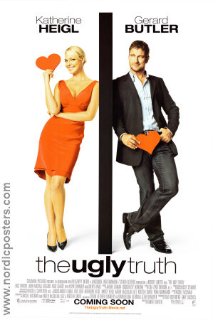 The Ugly Truth 2009 poster Katherine Heigl Gerard Butler Bree Turner Robert Luketic Romantik