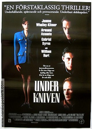 Under kniven 1994 poster Joanne Whalley William Hurt Armand Assante Heywood Gould