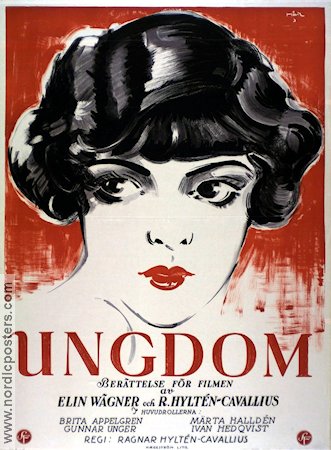 Ungdom 1927 movie poster Brita Appelgren
