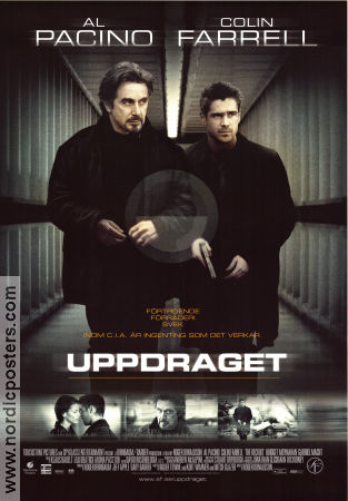 The Recruit 2003 movie poster Al Pacino Colin Farrell Bridget Moynahan Roger Donaldson