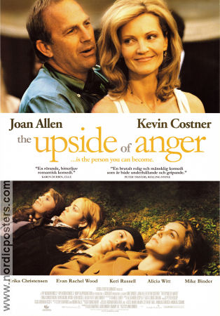 The Upside of Anger 2005 movie poster Joan Allen Kevin Costner Erika Christensen Mike Binder