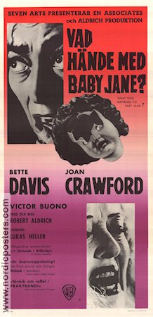 What Ever Happened to Baby Jane 1963 movie poster Bette Davis Joan Crawford