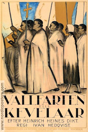Vallfarten till Kevelaar 1921 movie poster Torsten Bergström Ivan Hedqvist