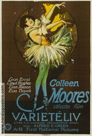 Sally 1925 movie poster Colleen Moore Leon Errol Alfred E Green