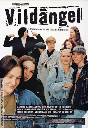 Vildängel 1997 movie poster Mattias Barthelsson Christer Engberg