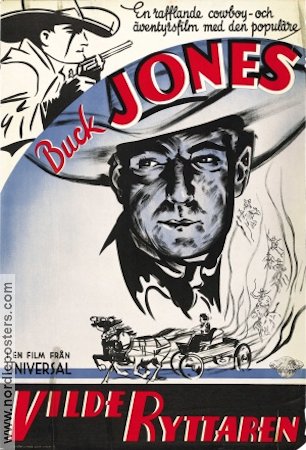 Vilde ryttaren 1934 poster Buck Jones