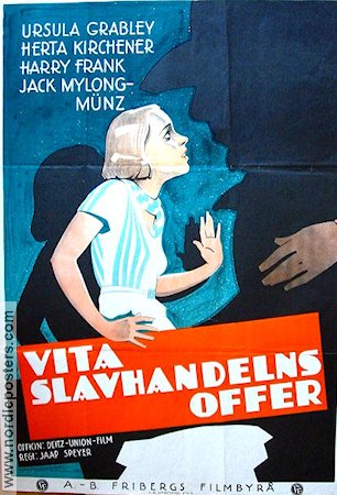 Kampf um Blod 1932 movie poster Ursula Grabley Herta Kirchener