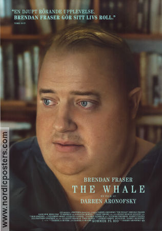 The Whale 2022 poster Brendan Fraser Sadie Sink Ty Simpkins Darren Aronofsky
