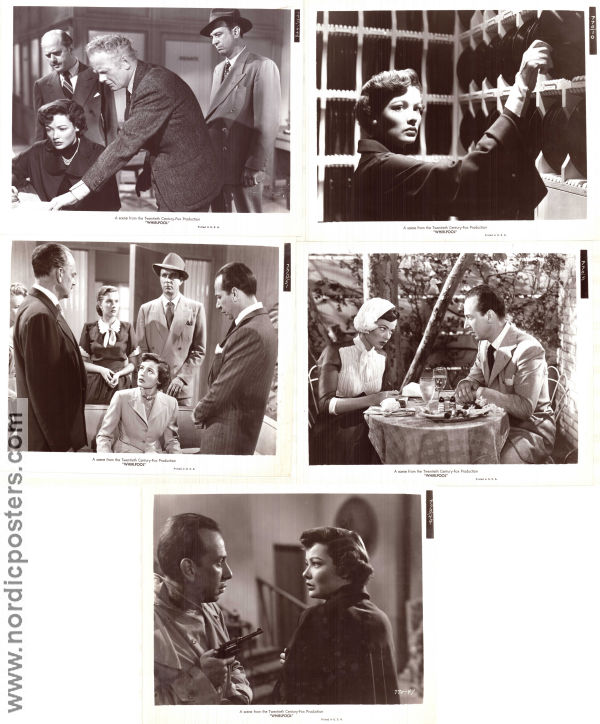 Whirlpool 1950 photos Gene Tierney Richard Conte José Ferrer Otto Preminger Film Noir
