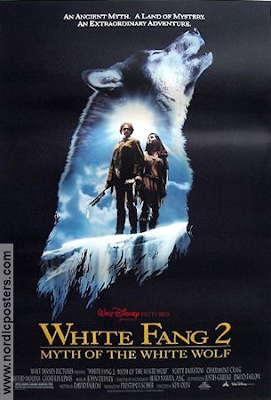 White Fang 2 1994 movie poster Scott Bairstow Dogs