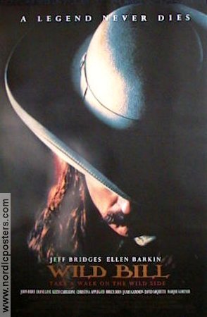 Wild Bill 1995 movie poster Jeff Bridges