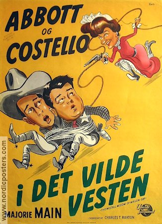 The Wistful Widow of Wagon Gap 1951 movie poster Abbott and Costello