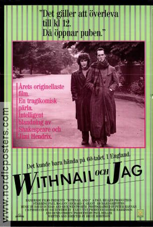 Withnail and I 1987 movie poster Richard E Grant Paul McGann Bruce Robinson