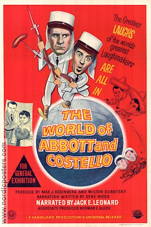The World of Abbott and Costello 1965 poster Abbott and Costello