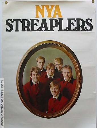 Nya Streaplers 1968 affisch Hitta mer: Concert poster Hitta mer: Dansband Rock och pop