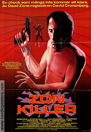 Zon Killer 1983 poster James Woods David Cronenberg