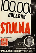 100.000 dollars stulna 1936 poster Wallace Beery Walter Ruben
