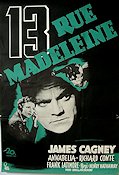13 Rue Madeleine 1947 movie poster James Cagney Annabella Henry Hathaway