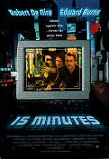 15 Minutes 2001 poster Robert De Niro Edward Burns Charlize Theron