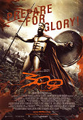 300 2007 movie poster Gerard Butler Lena Headey David Wenham Zack Snyder From comics Sword and sandal