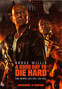 A Good Day to Die Hard 2013 movie poster Bruce Willis Jai Courtney Sebastian Koch John Moore