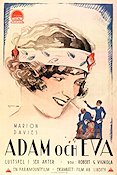 Adam and Eve 1923 movie poster Marion Davies