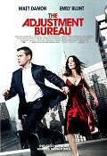 The Adjustment Bureau 2011 movie poster Matt Damon Emily Blunt George Nolfi