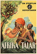 Africa Speaks 1931 movie poster Paul L Hoefler Black Cast Documentaries