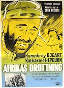 The African Queen 1951 poster Humphrey Bogart John Huston The African Queen 1951 poster Humphrey Bogart John Huston