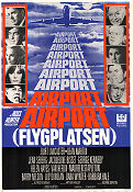 Airport 1970 movie poster Burt Lancaster Dean Martin George Seaton Writer: Arthur Hailey Planes Travel