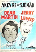 Sailor Beware 1952 movie poster Dean Martin Jerry Lewis Ships and navy