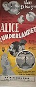 Alice in Wonderland 1950 poster Disney Alice in Wonderland 1950 poster Disney
