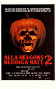 Halloween 2 1981 movie poster Jamie Lee Curtis Halloween John Carpenter