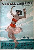 Aloma of the South Seas 1926 movie poster Gilda Gray Dance