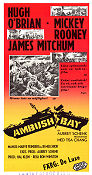 Ambush Bay 1966 poster Hugh O´Brian Mickey Rooney James Mitchum Ron Winston