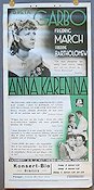 Anna Karenina 1936 poster Greta Garbo Fredric March
