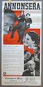Annonsera 1936 movie poster Håkan Westergren Åke Söderblom Thor Modéen