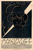 Ansiktet i mörkret 1918 poster Mae Marsh Niles Welch Hobart Henley