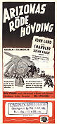 Arizonas röde hövding 1952 poster John Lund Jeff Chandler Susan Cabot George Sherman