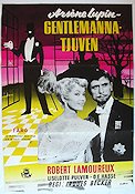 Les aventures d´Arsene Lupin 1957 movie poster Robert Lamoureux
